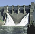 A view of the Kinzua Dam