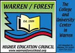 Warren/Forest Higher Education Logo