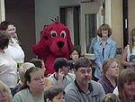 Clifford pays a visit to both children and adults